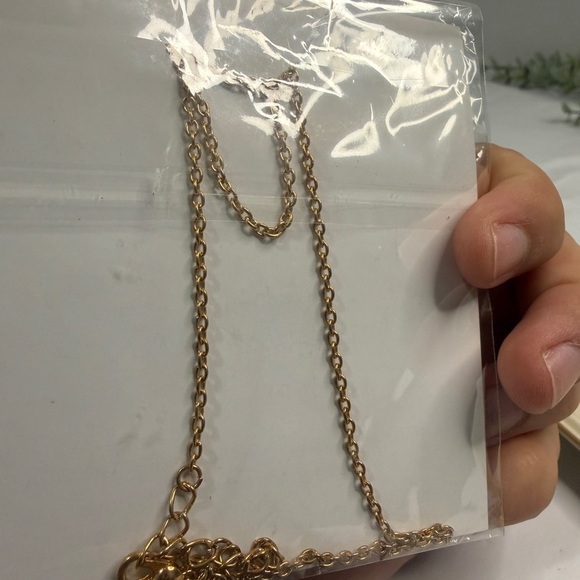 Handpainted Pendant Necklace, stainless steel - Picture 3 of 5